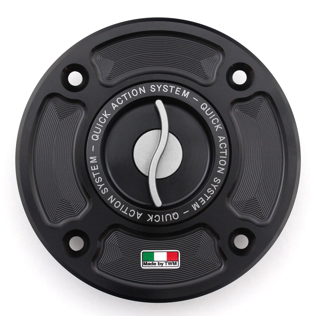 TWM Quick Action CNC Aluminum Gas Cap For Suzuki - Suzuki SV650/SV650S