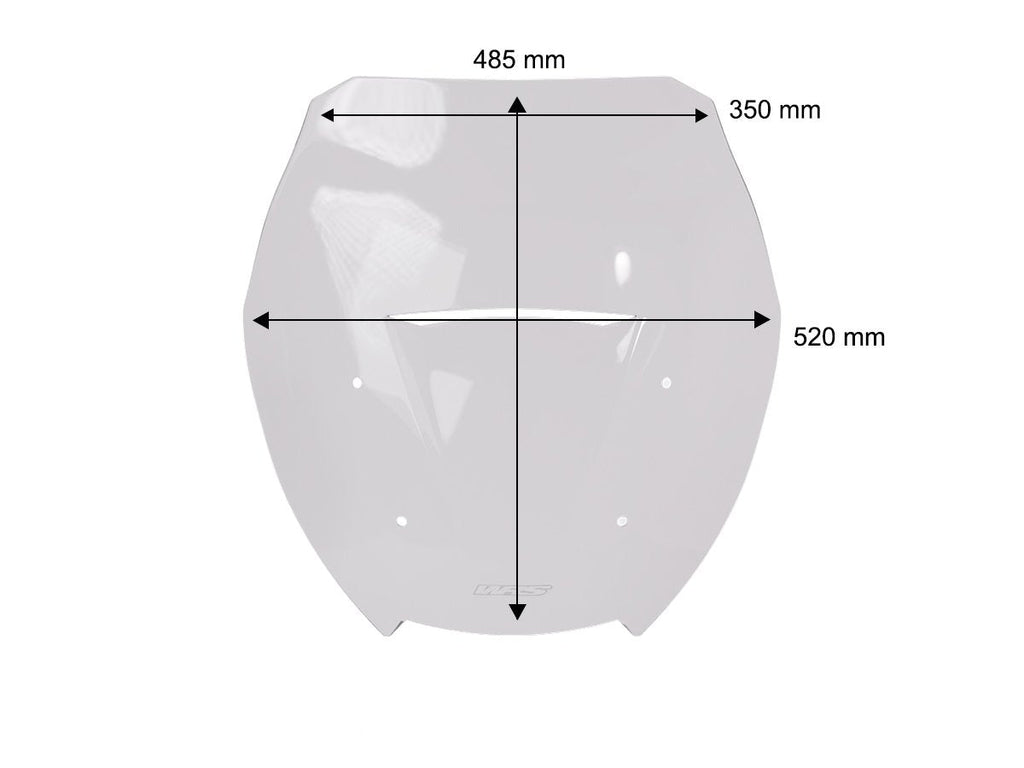 WRS Intermedio Windscreen Honda Forza 750 2025-2026