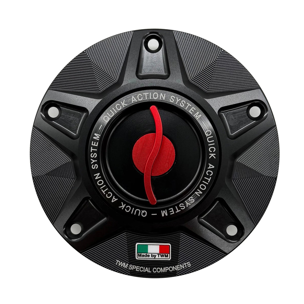 TWM Quick Action CNC Aluminum Gas Cap For Aprilia - Aprilia RSV4 1100/Tuono V4 1100