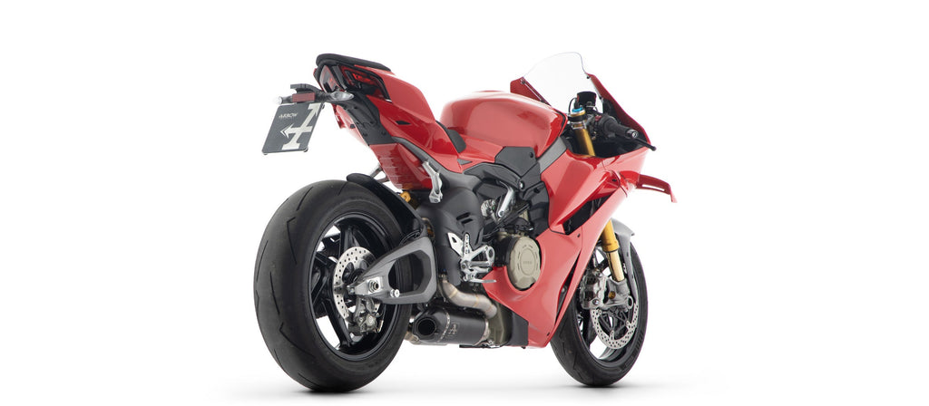 Arrow Titanium "Dark" Works Slip On with Titanium Link Pipes - Ducati Panigale V4/Panigale V4 S
