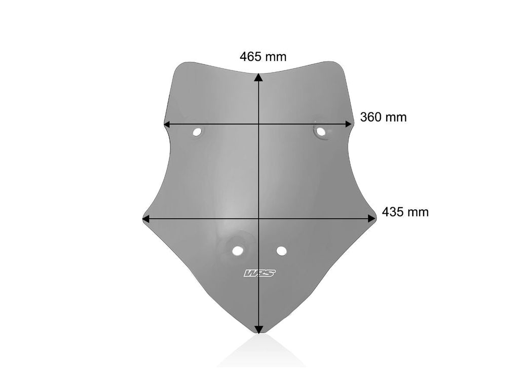 WRS Standard Windscreen Ducati Multistrada V4 / S / S Sport / Rally 2020-2026