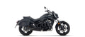 Arrow Full System Rebel with Carbon Fiber Rear End Cap - Kawasaki EN650 Vulcan S/EN650 Vulcan S ABS