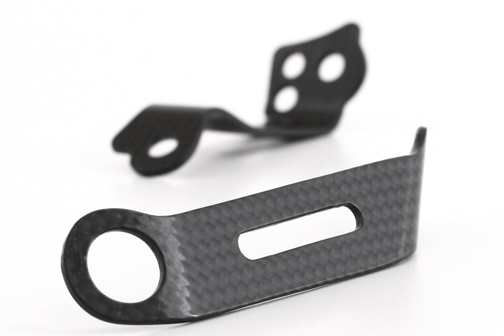 Fullsix Carbon Brake and Clutch Reservoir Mounts - Set - Ducati 848/1098