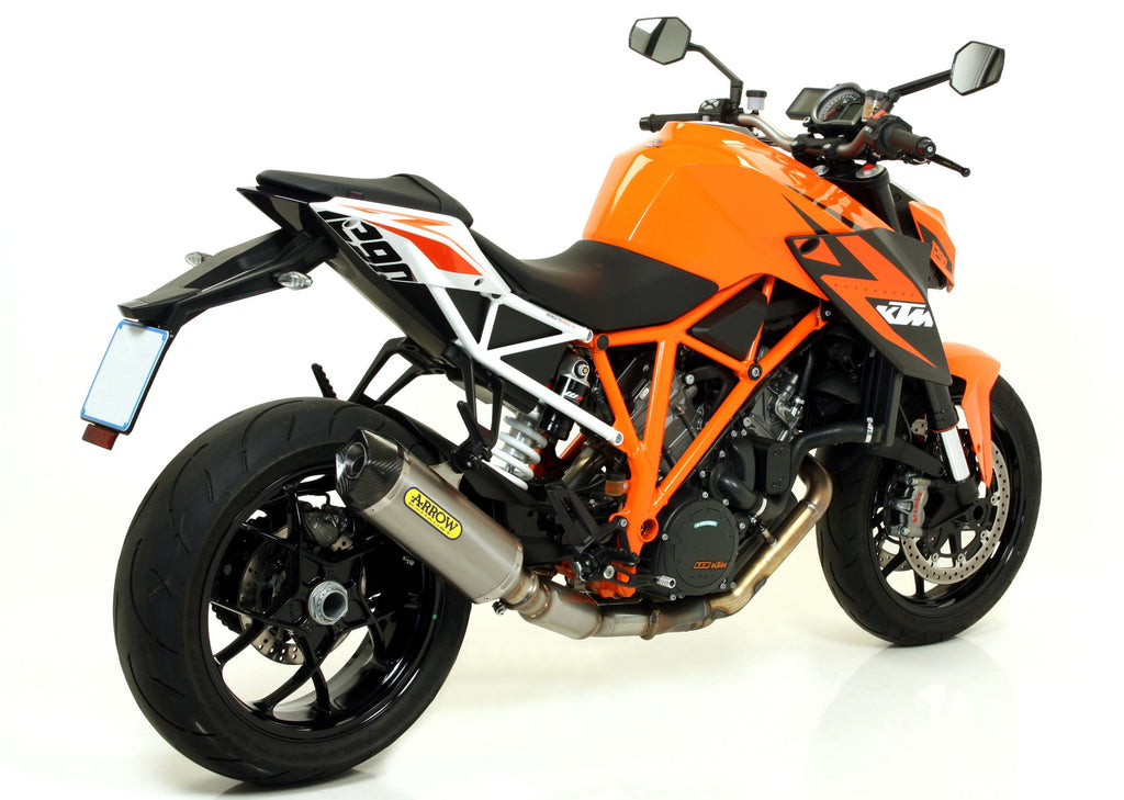 Arrow Race-Tech Titanium Slip On with Carbon End Cap - KTM 1290 Super Duke R/1290 Super Duke GT