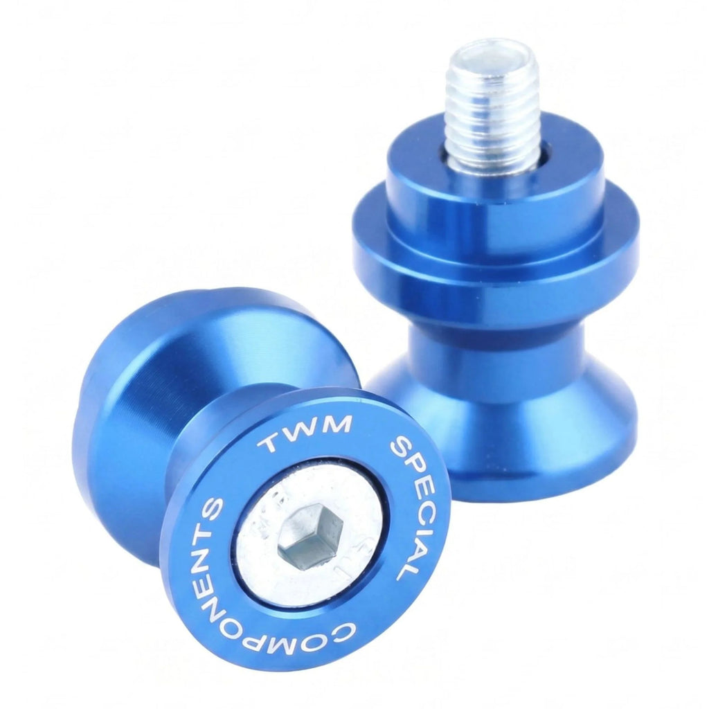 TWM CNC Aluminum Billet Swing Arm Rear Stand Spools