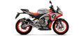 Arrow Indy Race Aluminium "Dark" Slip On with Carbon End Cap - Aprilia RS 660/Tuono 660