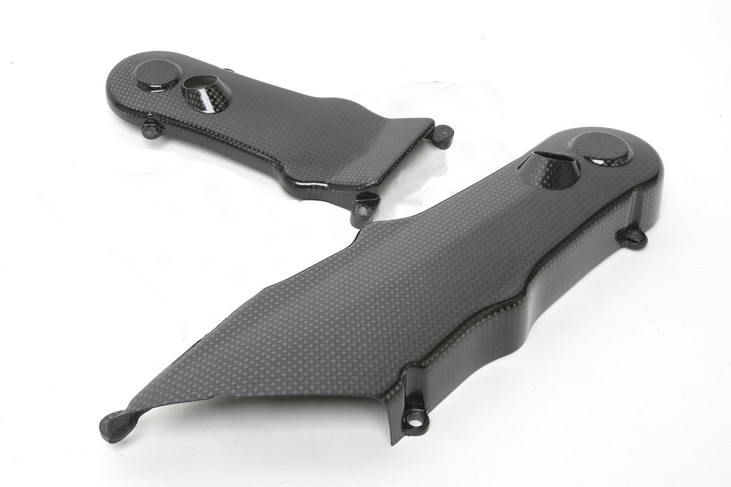 Fullsix Carbon Cam-belt Cover 1100 - Set - Ducati Hypermotard/Monster 696