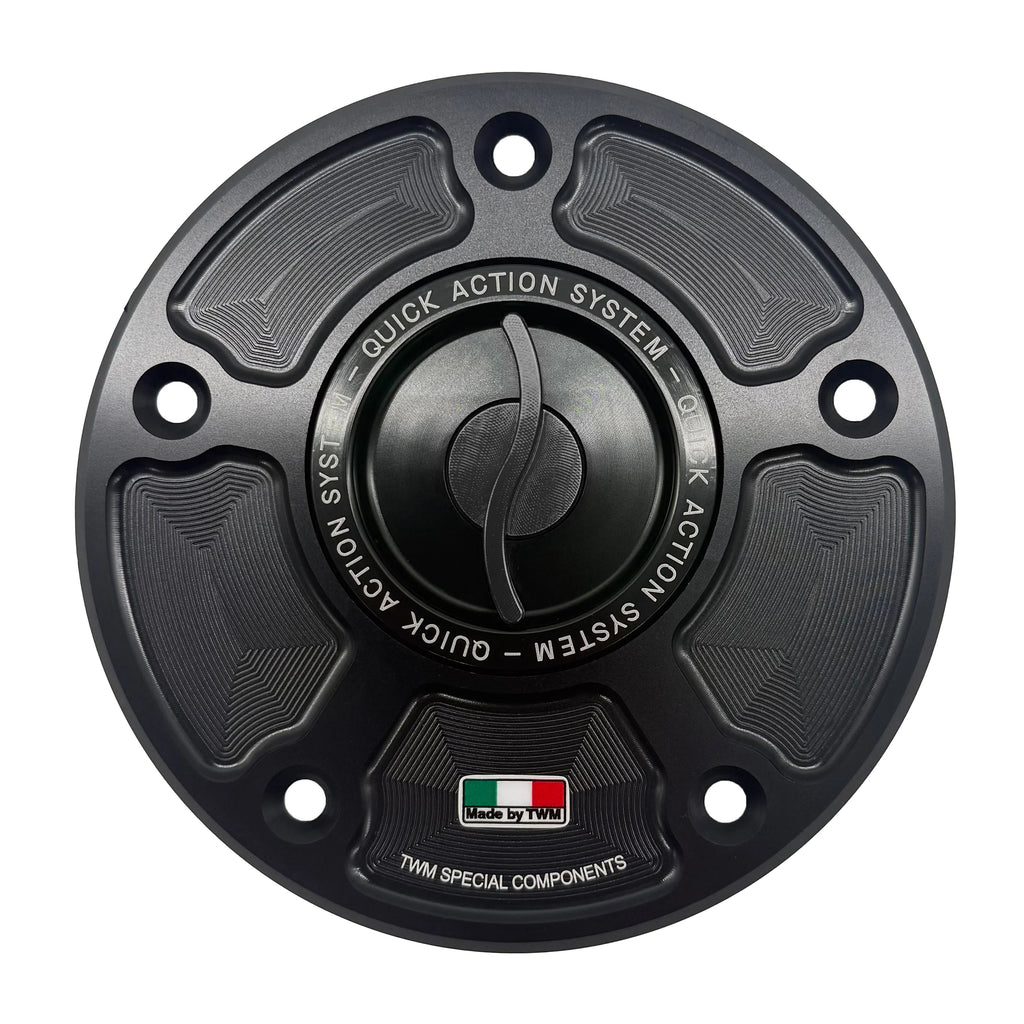TWM Quick Action CNC Aluminum Gas Cap For Kawasaki - Kawasaki Z750/Z1000