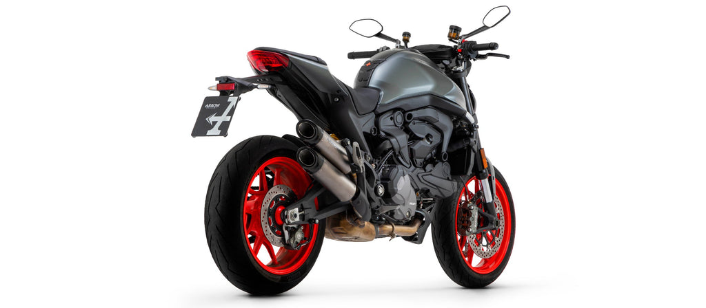 Arrow Non Catalized Mid-Pipe - Ducati Monster 937