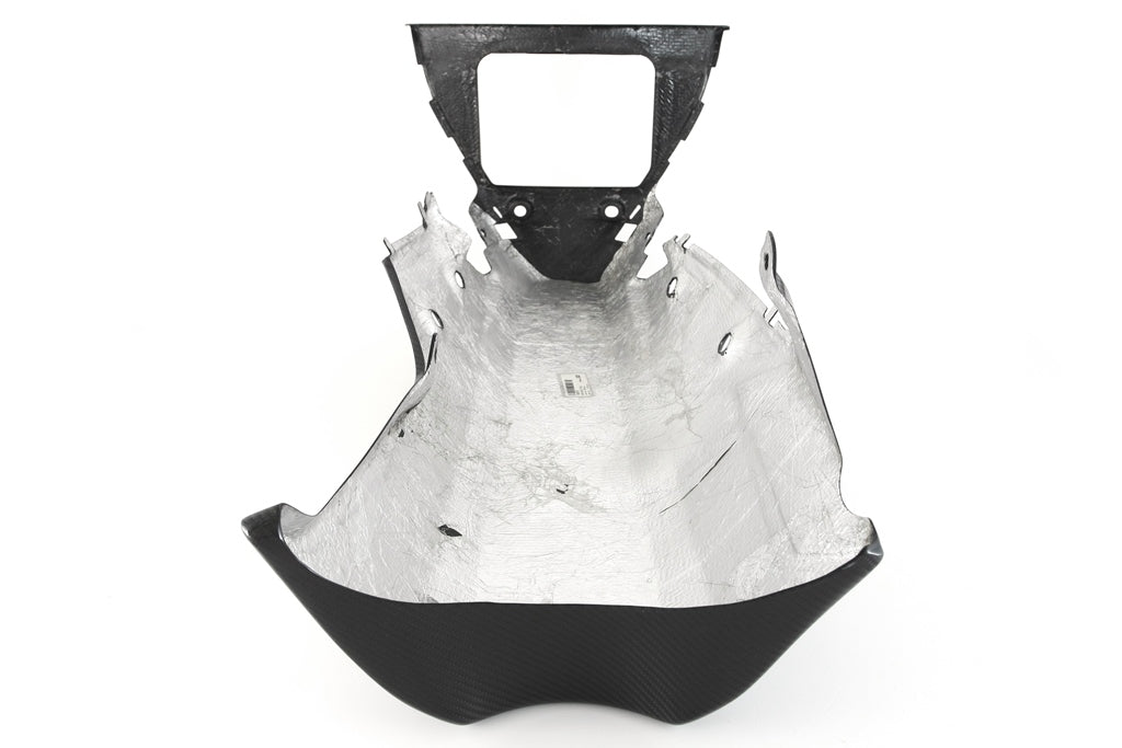 Fullsix Carbon Belly Pan Race - After Market Exhaust Without CAT - Yamaha YZF R1/YZF R1M