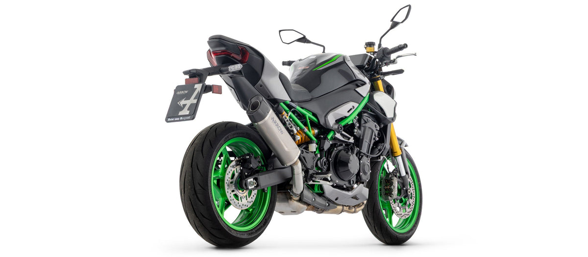 Arrow Indy Race EVO Titanium Slip On with Carbon End Cap - Kawasaki Z900