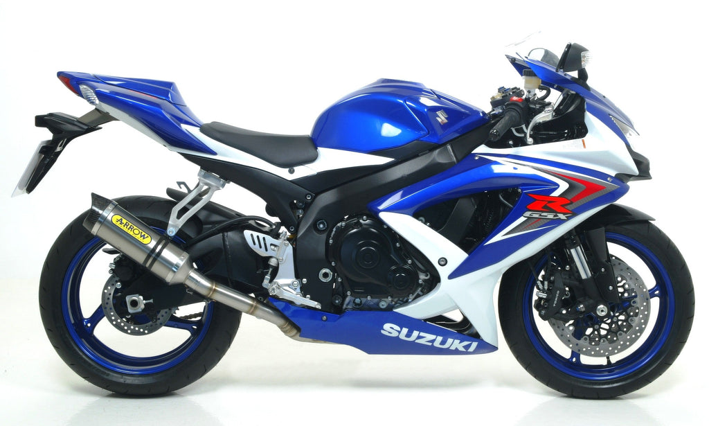 Arrow Mid-Pipe for Thunder Slip Ons for Arrow Headers - Suzuki GSX-R600/GSX-R750