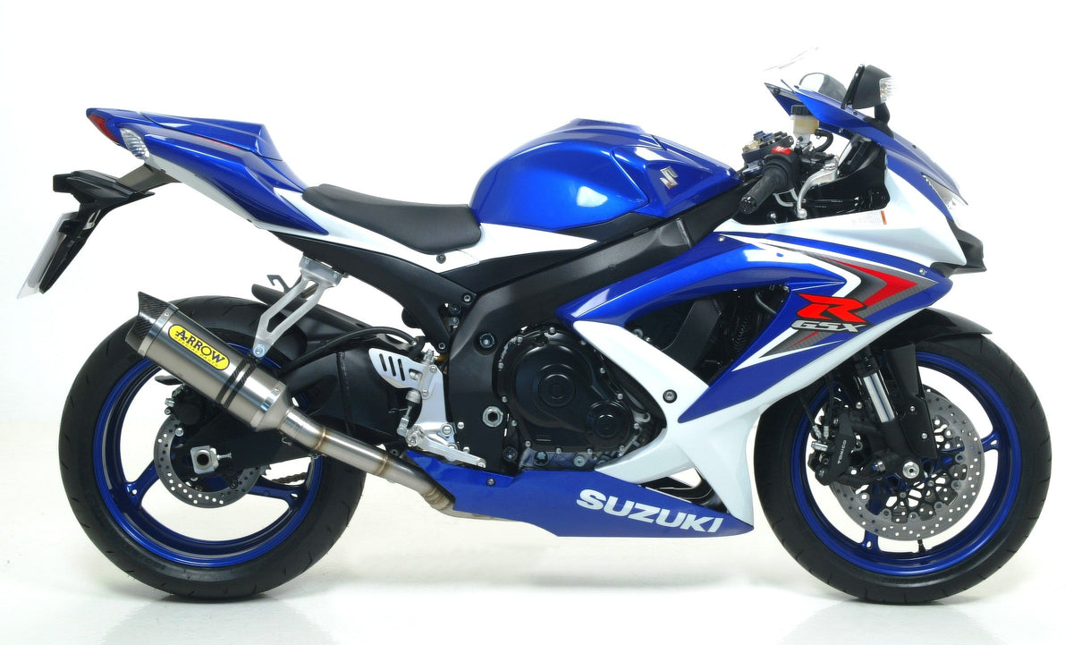 Arrow Mid-Pipe for Thunder Slip Ons for Arrow Headers - Suzuki GSX-R600/GSX-R750