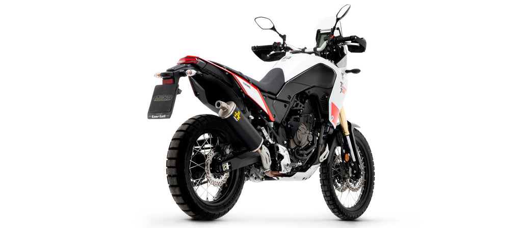 Arrow Indy Race Aluminium "Dark" Slip On with Steel End Cap - Yamaha Tenere 700