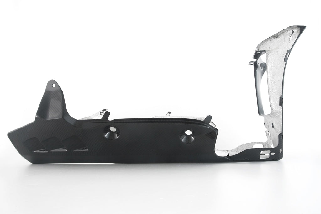 Fullsix Carbon Belly Pan - with OEM Exhaust or Slip-on - Yamaha YZF-R1/R1M