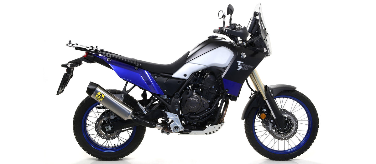 Arrow Indy Race Titanium Slip On with Carbon End Cap - Yamaha Tenere 700
