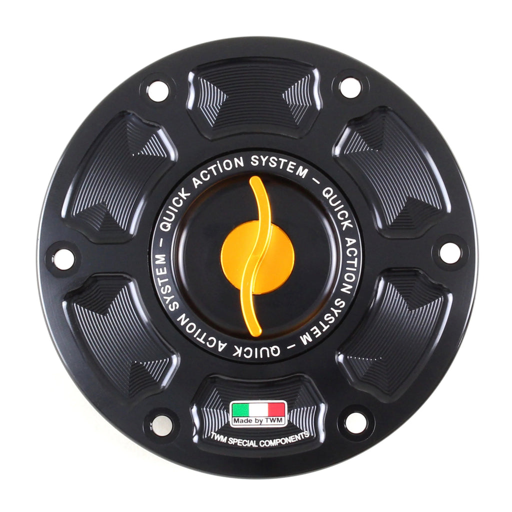 TWM Quick Action CNC Aluminum Gas Cap For Triumph - Triumph Tiger 1200/Speed Triple