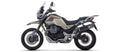 Arrow Indy Race Aluminium "Dark" Slip On with Carbon End Cap - Moto Guzzi V85 TT/V85 TT Travel