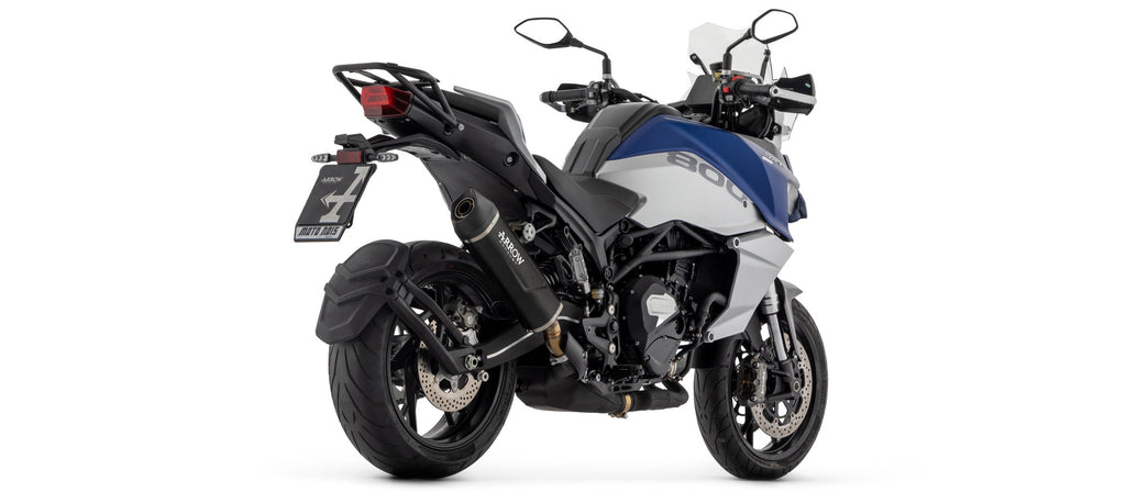 Arrow Indy Race EVO Aluminium "Dark" Slip On with Carbon End Cap