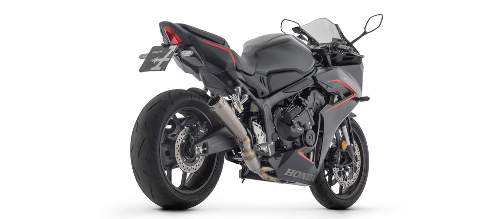 Arrow Full System Racing with Pro-Race Titanium Slip Ons - Honda CB650R ABS/CBR650R ABS