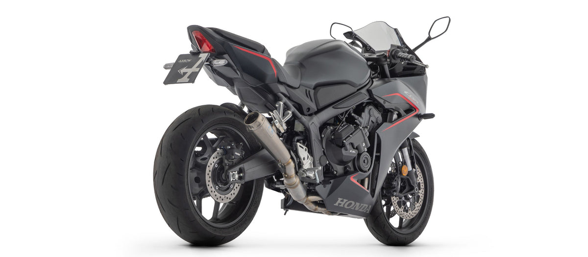 Arrow Full System Racing with Pro-Race Titanium Slip Ons - Honda CB650R ABS/CBR650R ABS