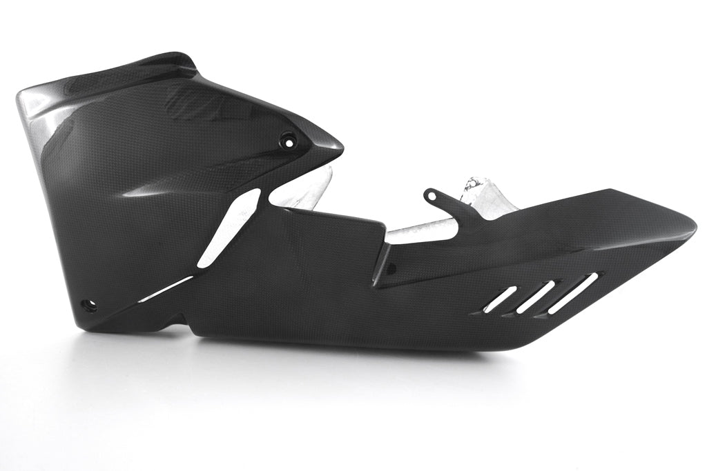 Fullsix Carbon Belly Pan - OEM or Race Exhaust System - Ducati Streetfighter V4