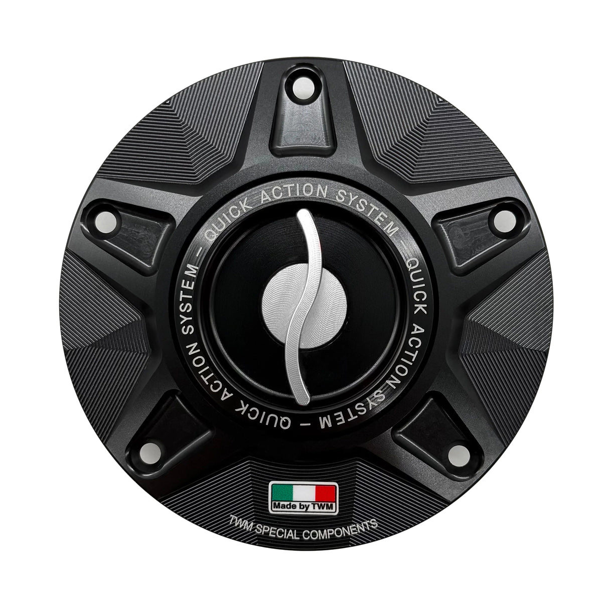 TWM Quick Action CNC Aluminum Gas Cap For Ducati - Ducati Monster/Diavel V4