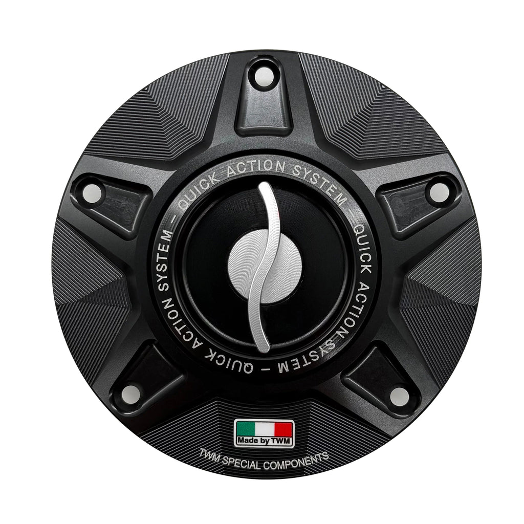 TWM Quick Action CNC Aluminum Gas Cap For Aprilia - Aprilia RSV4 1100/Tuono V4 1100
