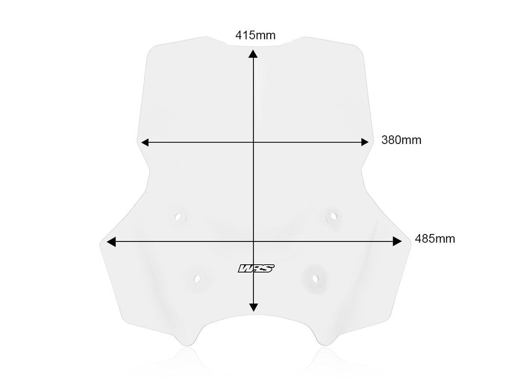 WRS Windscreen Caponord Plus With Radar BMW R 1300 GS Adventure 2024-2026