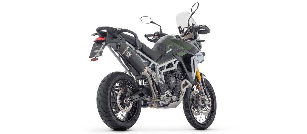 Arrow Veloce Aluminium "Dark" Slip On - Triumph Tiger 900/Tiger 900 GT