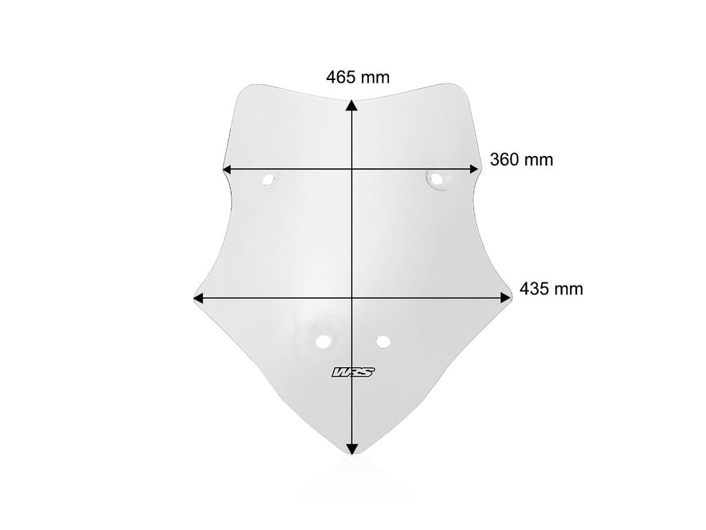 WRS Standard Windscreen Ducati Multistrada V4 / S / S Sport / Rally 2020-2026