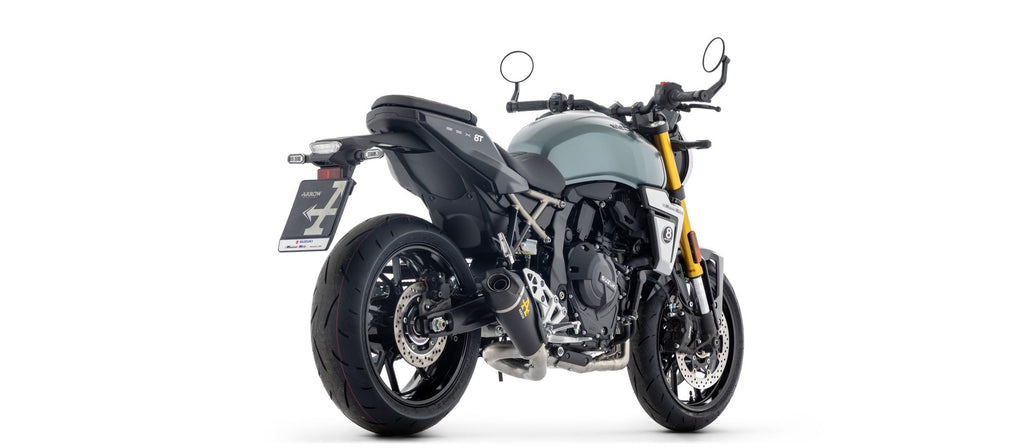 Arrow Works Nichrom "Dark" Racing Full System with Carbon End Cap - Suzuki GSX-8R/GSX-8S