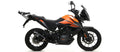 Arrow Indy Race Aluminium "Dark" Slip On with Carbon End Cap - KTM 390 Adventure