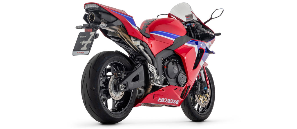 Arrow Indy Race Titanium Slip On with Carbon End Cap - Honda CBR600RR/CBR600RR ABS