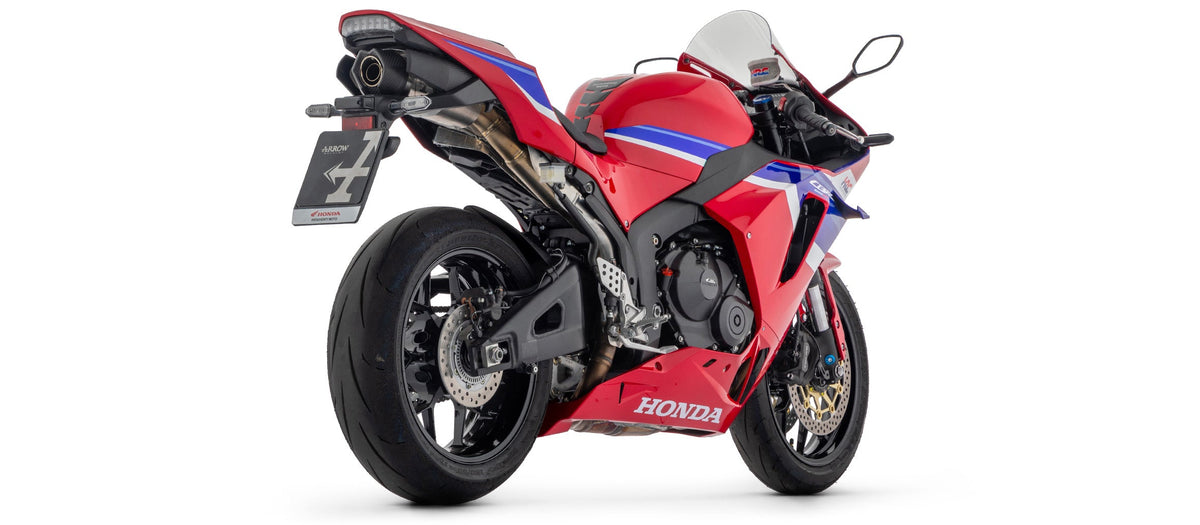 Arrow Indy Race Titanium Slip On with Carbon End Cap - Honda CBR600RR/CBR600RR ABS