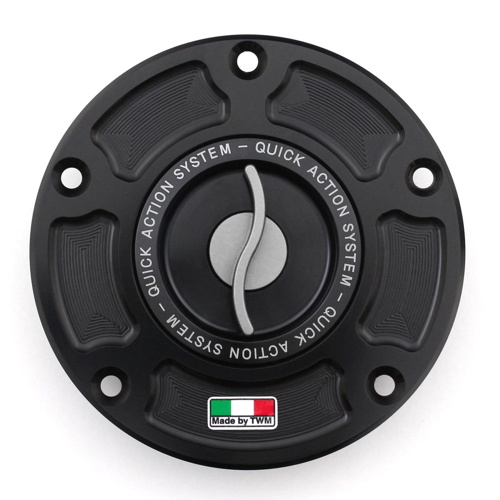 TWM Quick Action CNC Aluminum Gas Cap For Aprilia - Aprilia RSV4/RSV4 R