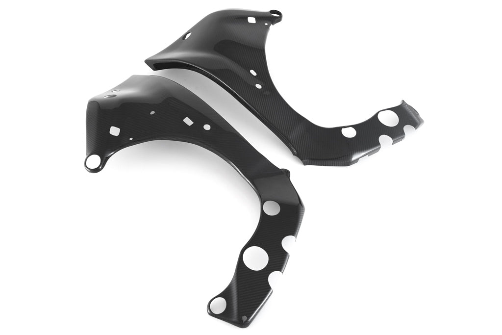 Fullsix Carbon Frame Protection Guard - Set - Yamaha YZF-R1/R1M