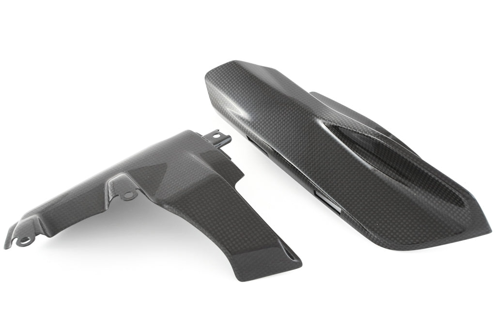 Fullsix Carbon Fairing Side Cover - Left Down - Ducati Monster 821/Monster 1200