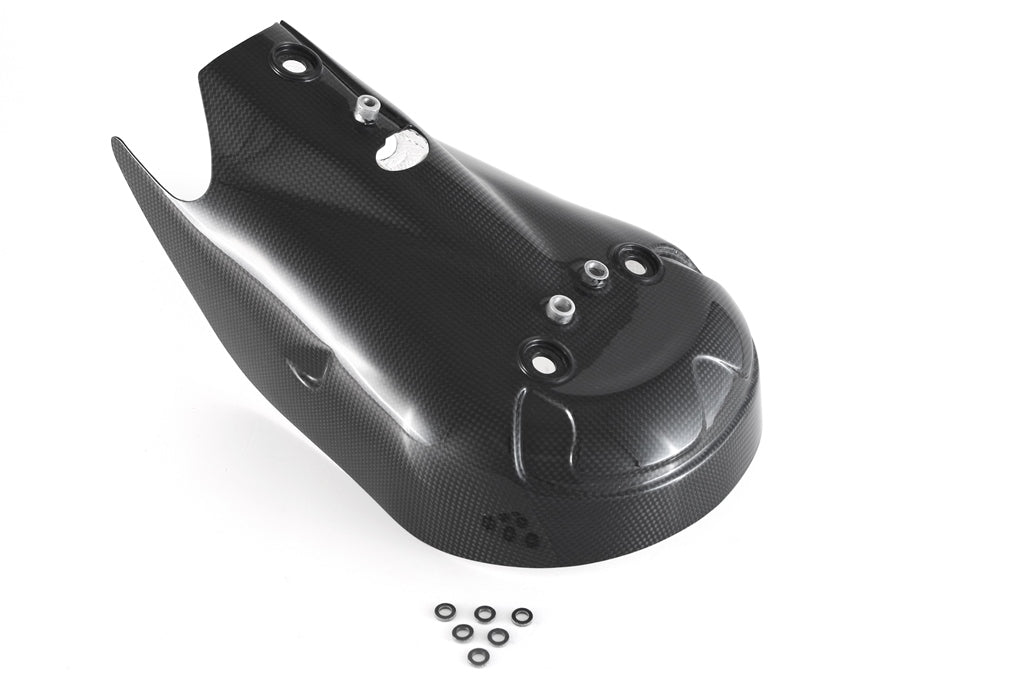 Fullsix Carbon Exhaust Protector OEM - Ducati Panigale V2/Streetfighter V2