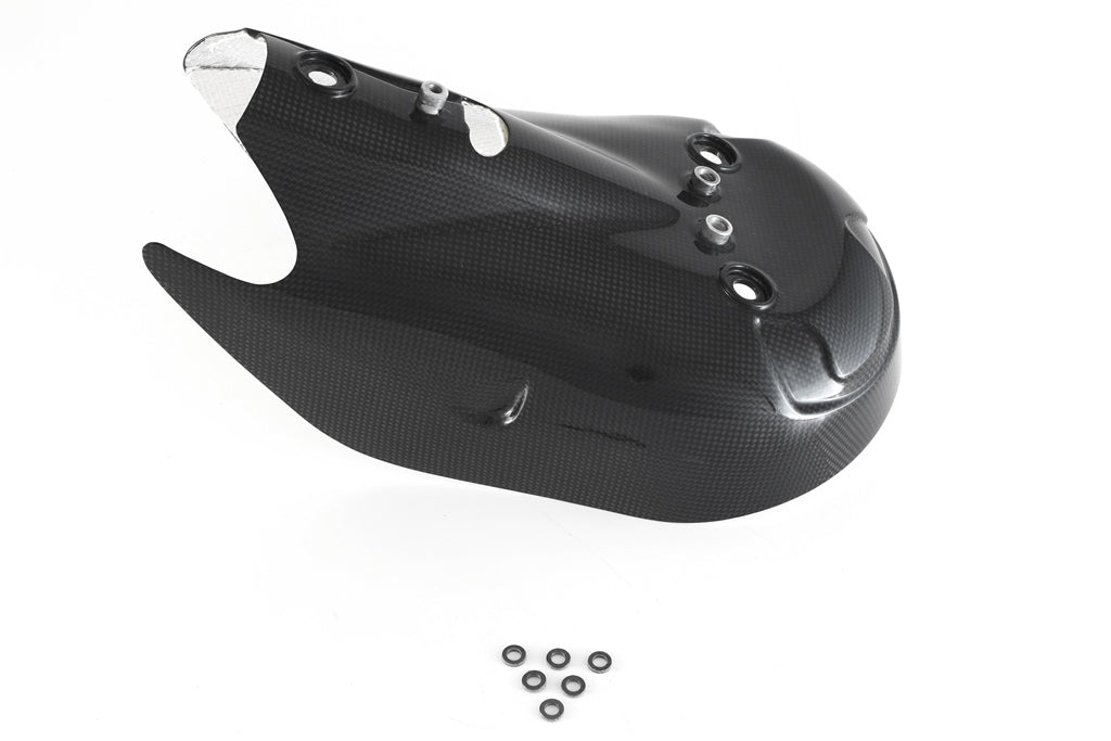 Fullsix Carbon Exhaust Protector OEM - Ducati Panigale V2/Streetfighter V2