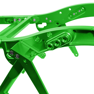 Brock's Performance Vity's Performance Rear Subframe Green Road Glide (14-24), Street Glide (14-24), Road King (14-24)