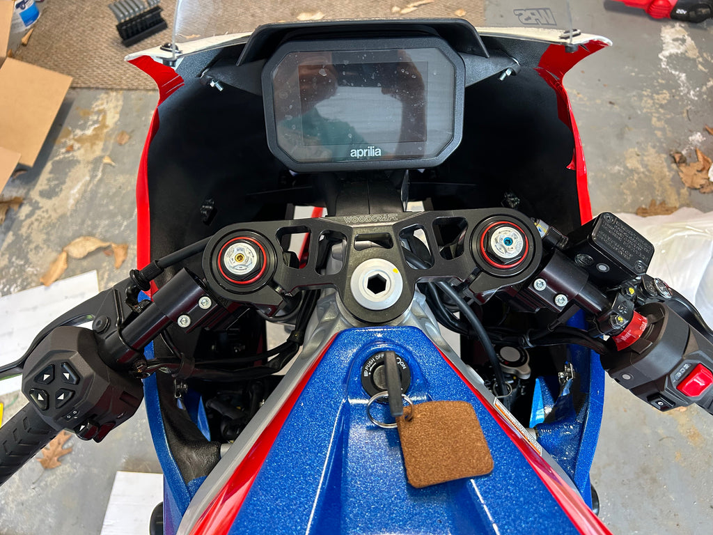 Woodcraft Aprilia RS457 Top Triple Clamp
