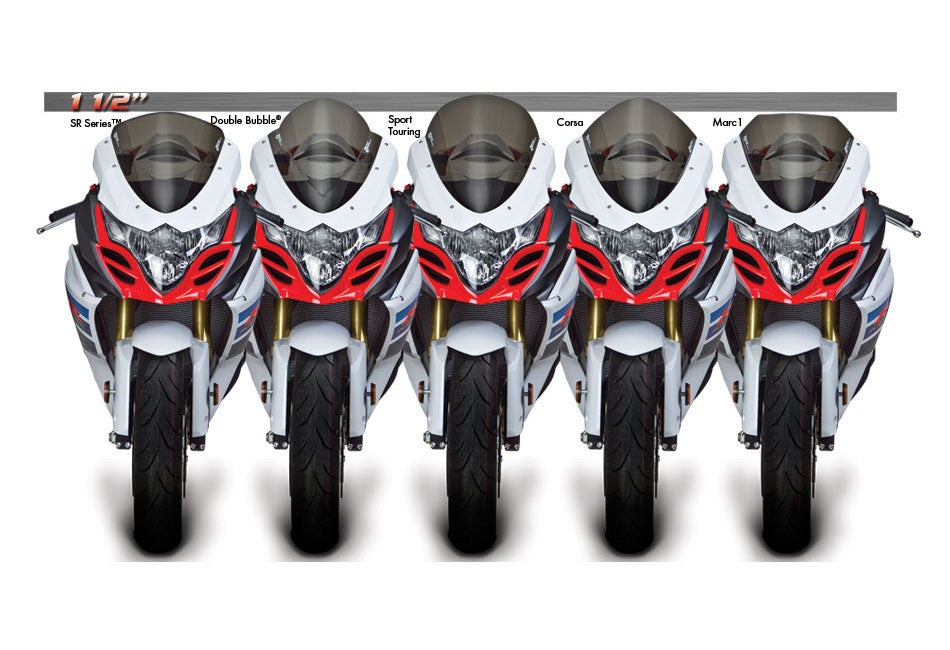 Zero Gravity Windscreen - Suzuki GSXR 1000 09-16