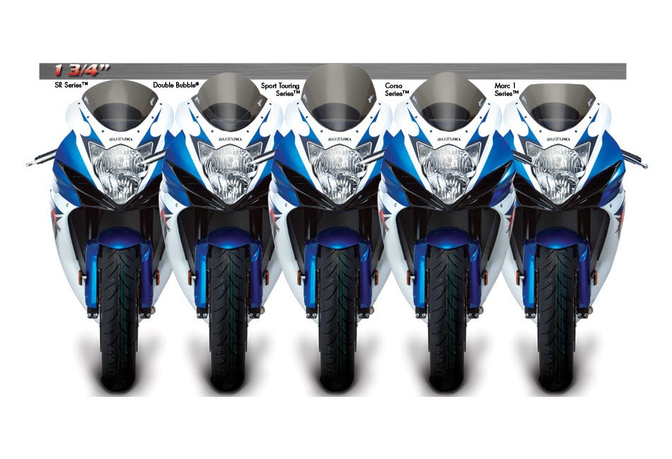 Zero Gravity Windscreen - Suzuki GSXR 750 2011-2025