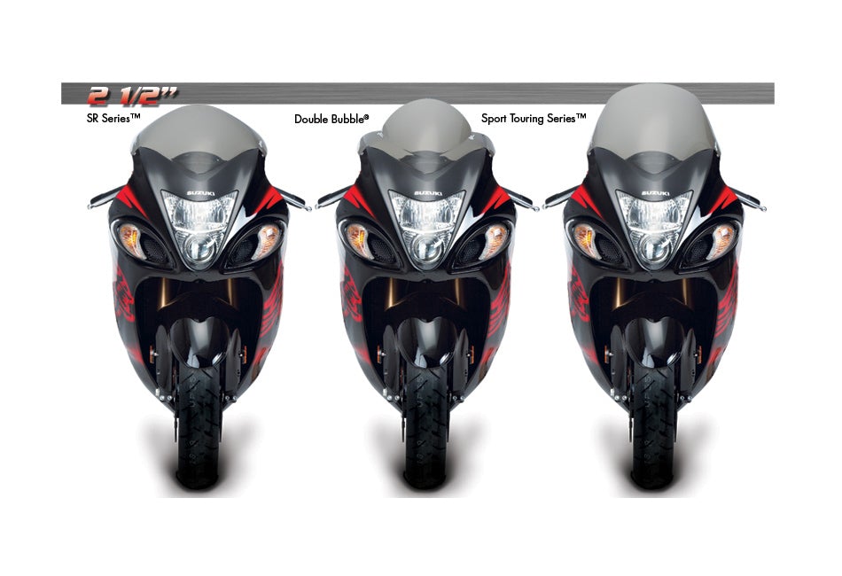 Zero Gravity Windscreen - Suzuki Hayabusa 1300 08-2020