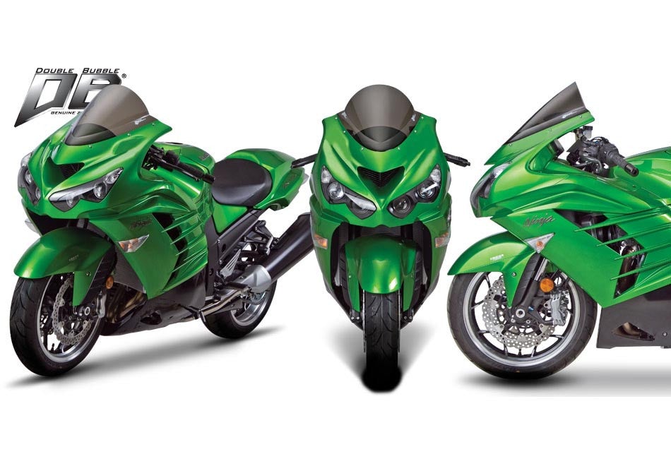 Zero Gravity Windscreen - Kawasaki ZZR1400 (Non-U.S. Model) 2006-2019