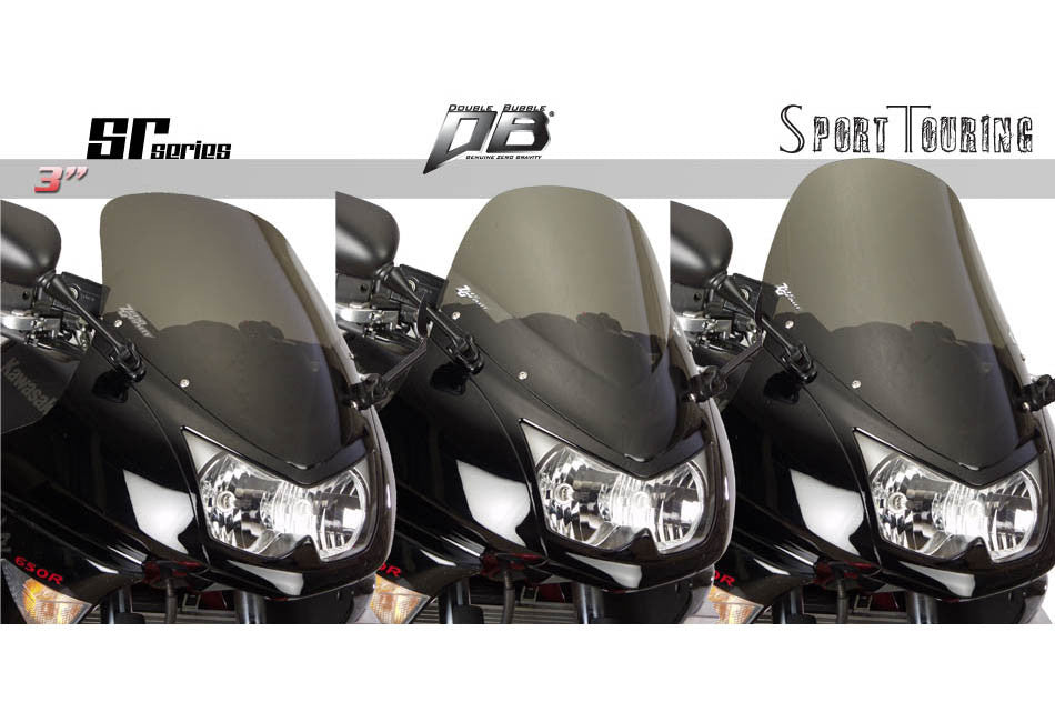 Zero Gravity Windscreen - Kawasaki Ninja 650R 06-08
