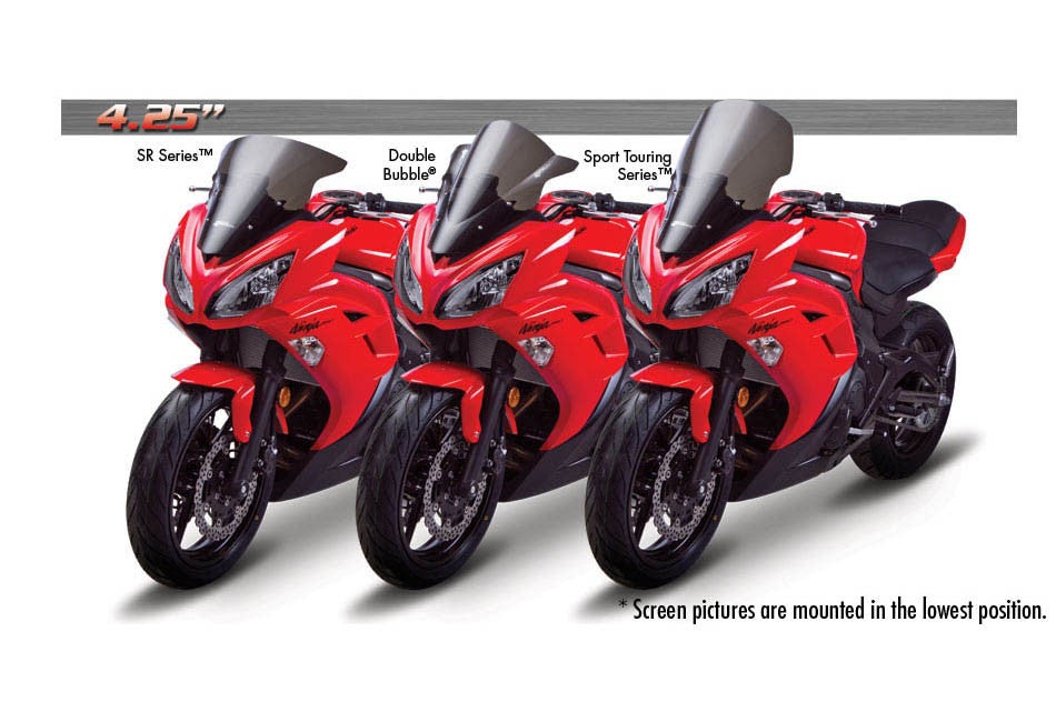 Zero Gravity Windscreen - Kawasaki Ninja 650 12-16