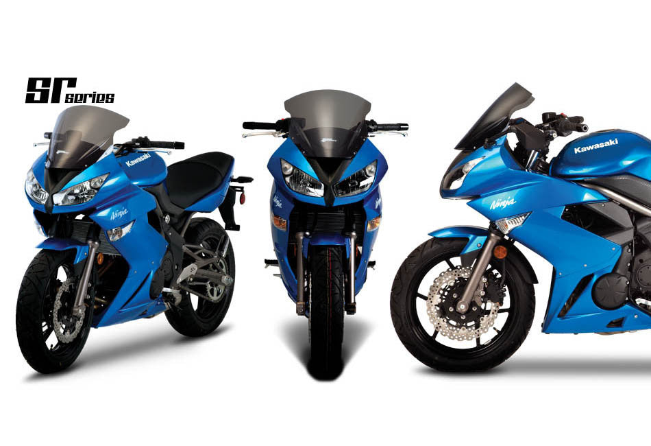 Zero Gravity Windscreen - Kawasaki Ninja 650R 09-11