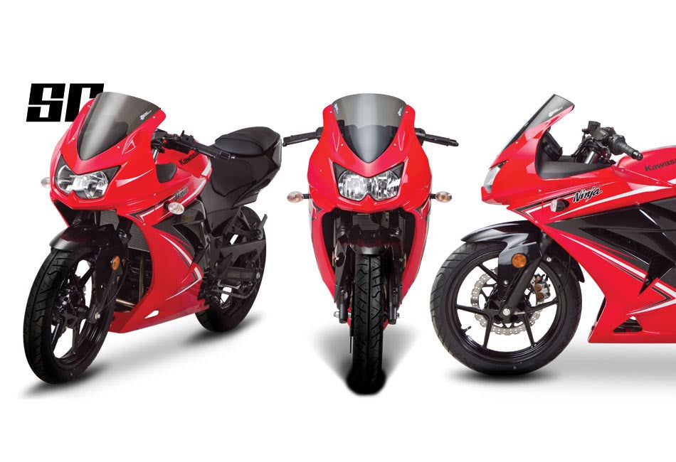 Zero Gravity Windscreen - Kawasaki Ninja 250R 08-12